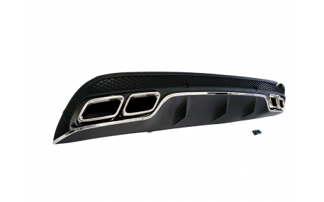 Накладка задняя Mercedes С-class W205 Sedan 2014-2019