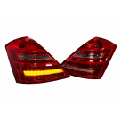 Фонари задние Mercedes S-class W221 2009-2012