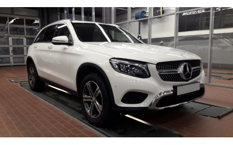 Решетка радиатора Mercedes GLC-class X253 2016-2019