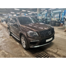 Решетка радиатора Mercedes GL-class X166 2012-2015