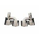 Накладка задняя Mercedes C-class W204 2011-2015