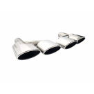 Накладка задняя Mercedes C-class W204 2011-2015