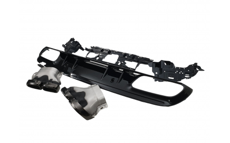 Накладка задняя Mercedes С-class W205 Sedan 2019-2021