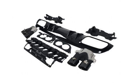 Накладка задняя Mercedes С-class W205 Sedan 2019-2021