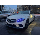 Накладка передняя Mercedes C-class W205 2019-2021