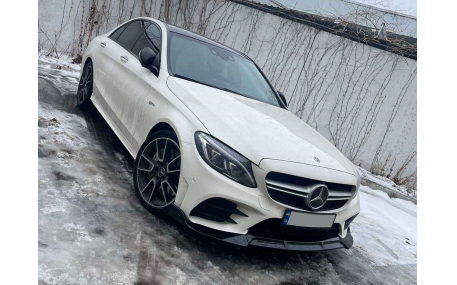Накладка передняя Mercedes C-class W205 2019-2021
