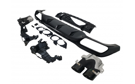 Накладка задняя Mercedes E-class W213 2016-2020