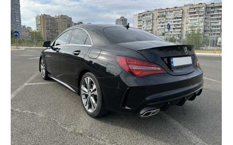 Спойлер Mercedes CLA-class W117