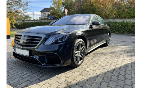 Пороги Mercedes S-class W222 2018-2020