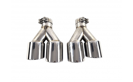 Насадки на глушитель BMW X5 (F15)