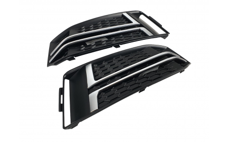 Решетки бампера Audi A4 B9 2016-2019