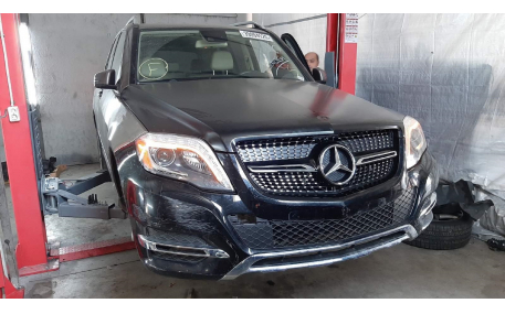 Решетка радиатора Mercedes GLK-class X204 2012-2015