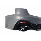 Бампер задний Audi A4 B9 2019-2024