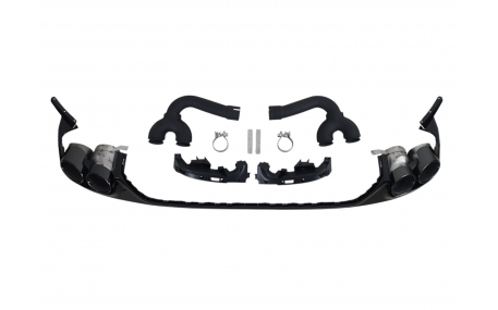 Накладка задняя Audi Q8 2018-2023