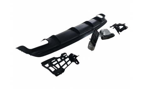 Накладка задняя Mercedes CLA-class W117 2017-2019