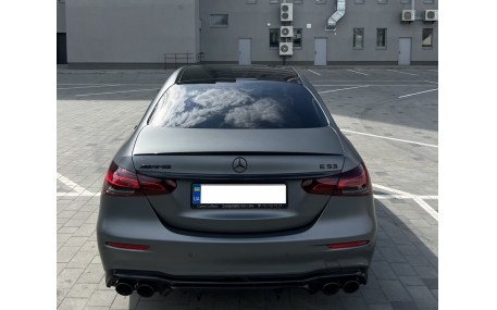 Накладка задняя Mercedes E-class W213 2020-2022