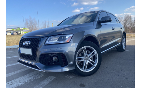Бампер передний Audi Q5 2012-2017