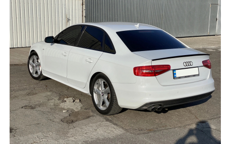 Спойлер Audi A4 B8 2012-2015