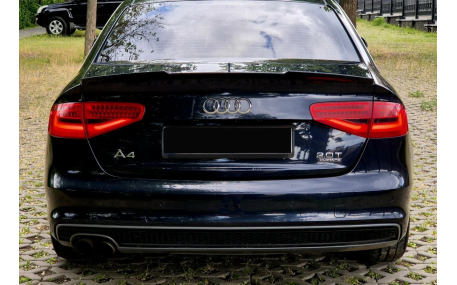 Спойлер Audi A4 B8 2012-2015