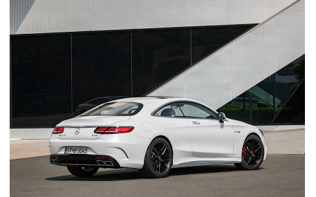 Накладка задняя Mercedes S-class W217 Coupe
