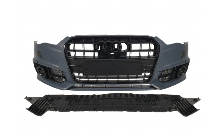 Бампер передний Audi A6 C7 2015-2018