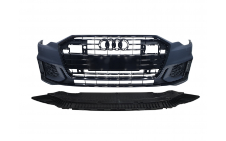 Бампер передний Audi A6 C8 2018-2022