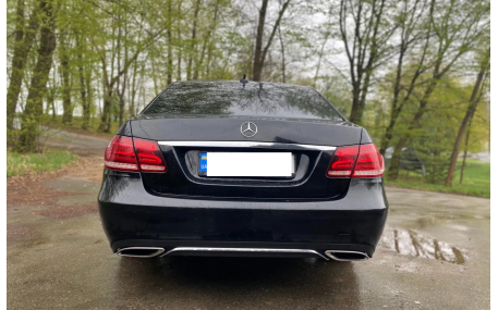 Накладка задняя Mercedes E-class W212 2013-2016