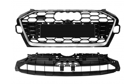 Решетка радиатора Audi A4 B9 2020-2023