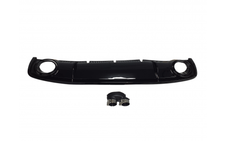 Накладка задняя Audi A4 B8 2012-2015