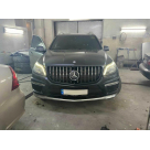 Решетка радиатора Mercedes GL-class X166 2012-2015