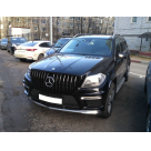 Решетка радиатора Mercedes GL-class X166 2012-2015