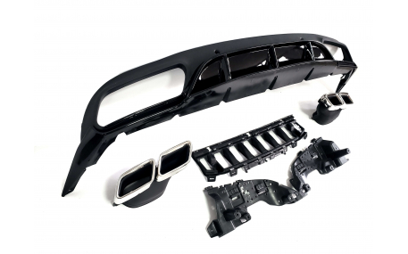 Накладка задняя Mercedes C-class W205 Coupe 2014-2019