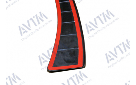 Накладка на задний бампер Toyota RAV4 2015-2018