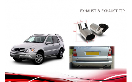 Насадка на глушитель Mercedes ML-class W163