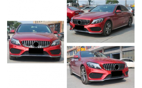 Решетка радиатора Mercedes C-Class W205 2015-2018