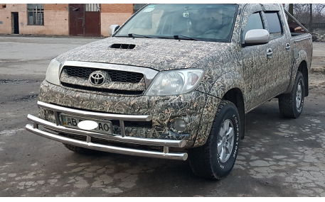 Защита передняя Toyota Hilux
