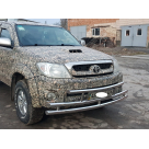 Защита передняя Toyota Hilux