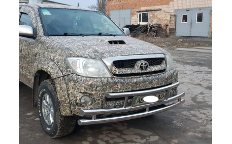 Защита передняя Toyota Hilux