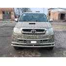 Защита передняя Toyota Hilux