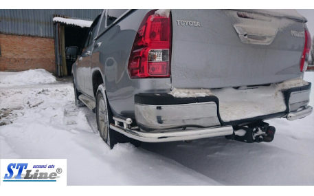 Защита задняя Toyota Hilux