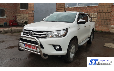 Защита передняя Toyota Hilux