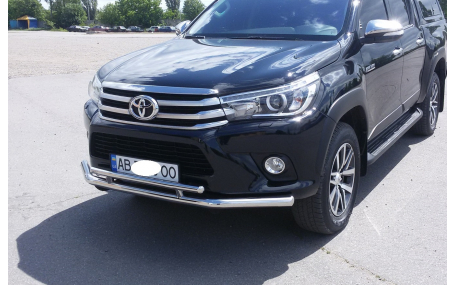Защита передняя Toyota Hilux