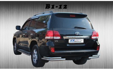 Защита задняя Toyota Land Cruiser 200