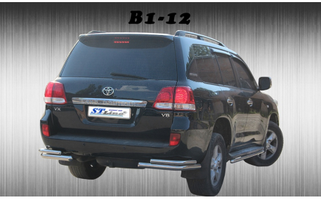 Защита задняя Toyota Land Cruiser 200