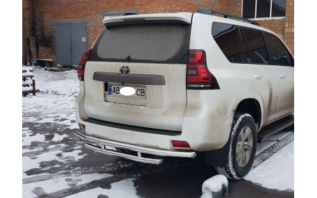Защита задняя Toyota Land Cruiser Prado 150