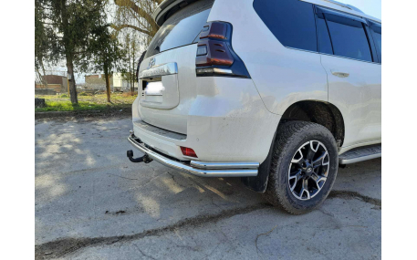 Защита задняя Toyota Land Cruiser Prado 150