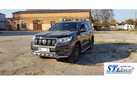 Защита передняя Toyota Land Cruiser Prado 150