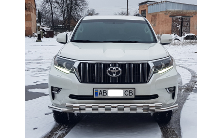 Защита передняя Toyota Land Cruiser Prado 150