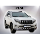 Защита передняя Toyota Land Cruiser Prado 150