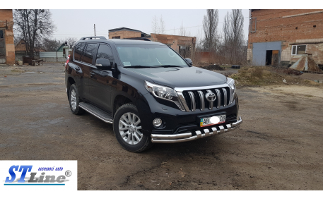 Защита передняя Toyota Land Cruiser Prado 150